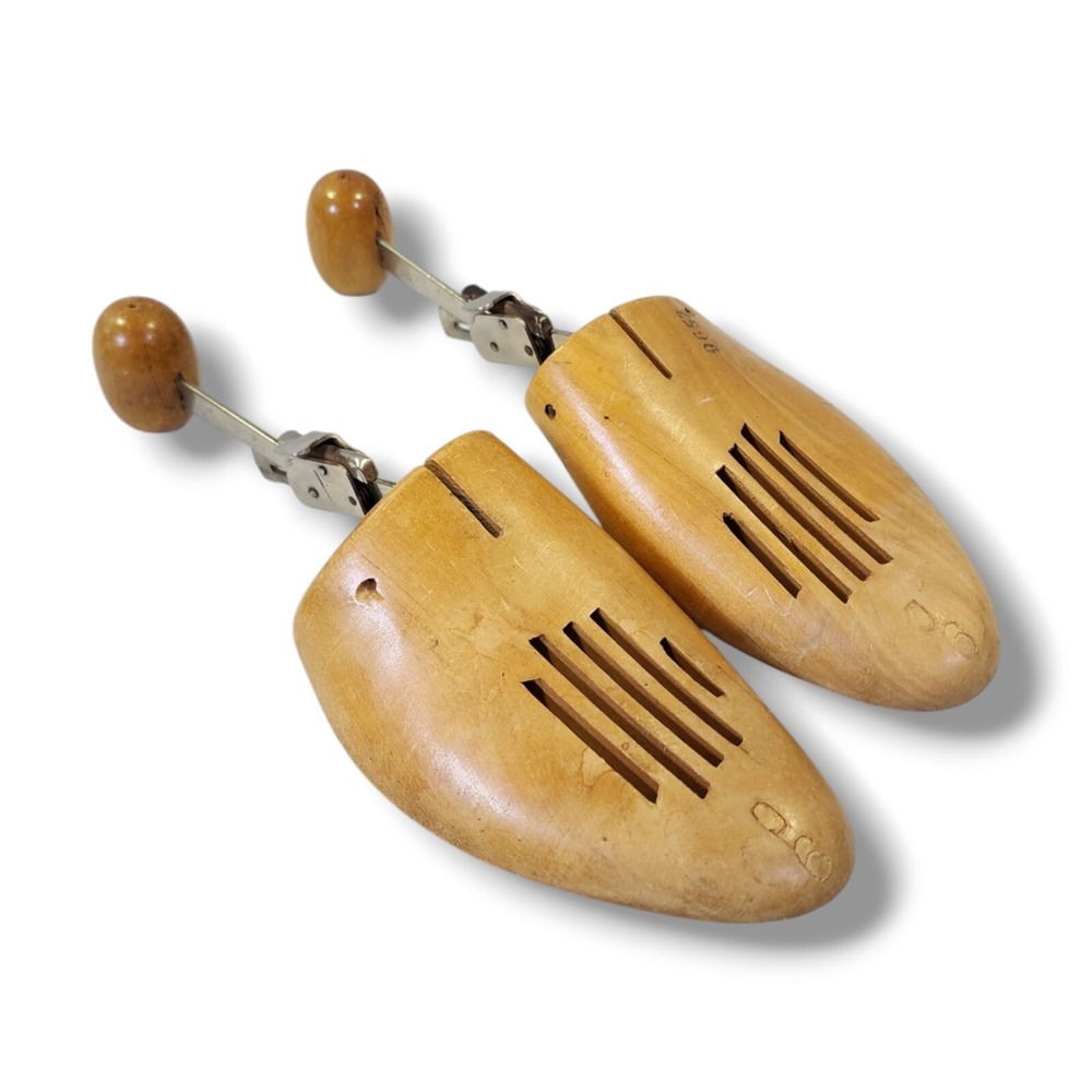 Vintage MILLER Wooden‎ Shoe Tree Stretcher Adjustable Form Keeper